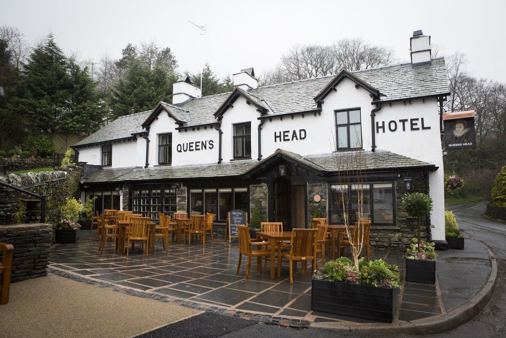The Queen'S Head Hotel Troutbeck  Bagian luar foto